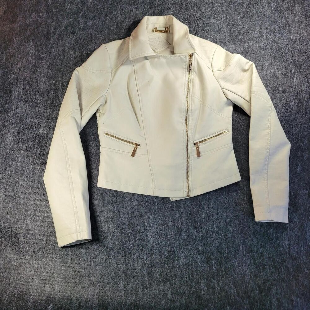 Jou-jou Women's Cream and White Jacket